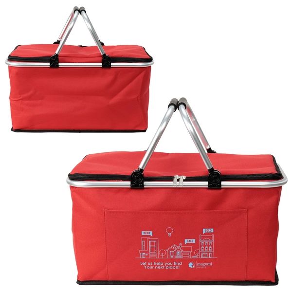 Insulated Hard Frame Picnic Basket... from ASI 36730 Ariel Premium Supply Inc