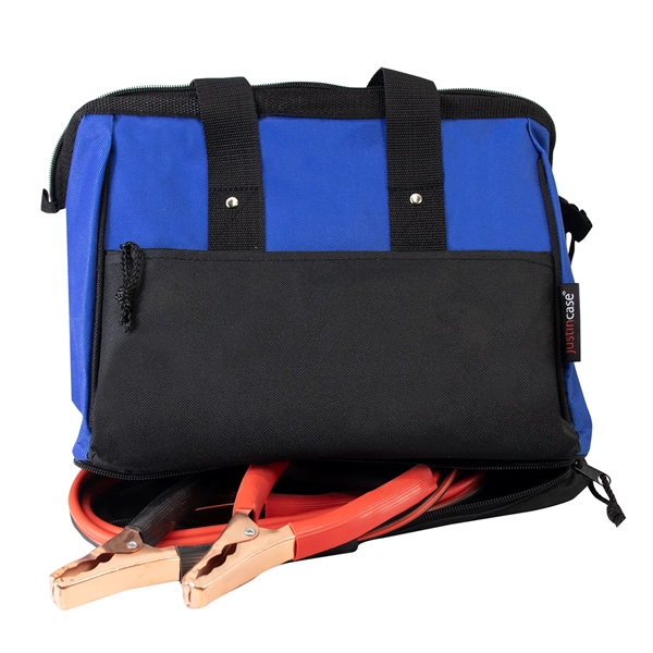 63 Piece roadside emergency kit with 23 pc. first aid kit... from ASI 63698 Justin Case®