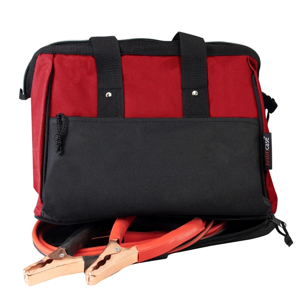 63 Piece roadside emergency kit with 23 pc. first aid kit... from ASI 63698 Justin Case®