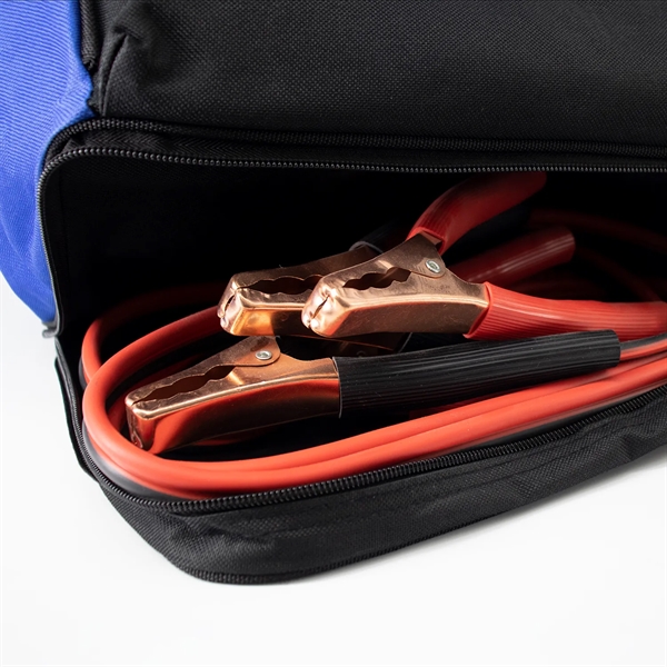 63 Piece roadside emergency kit with 23 pc. first aid kit... from ASI 63698 Justin Case®