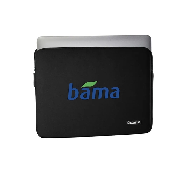 13" laptop sleeve with a neoprene exterior and padded interior.... from ASI 61005 Hirsch Gift Inc / HG TECH HG