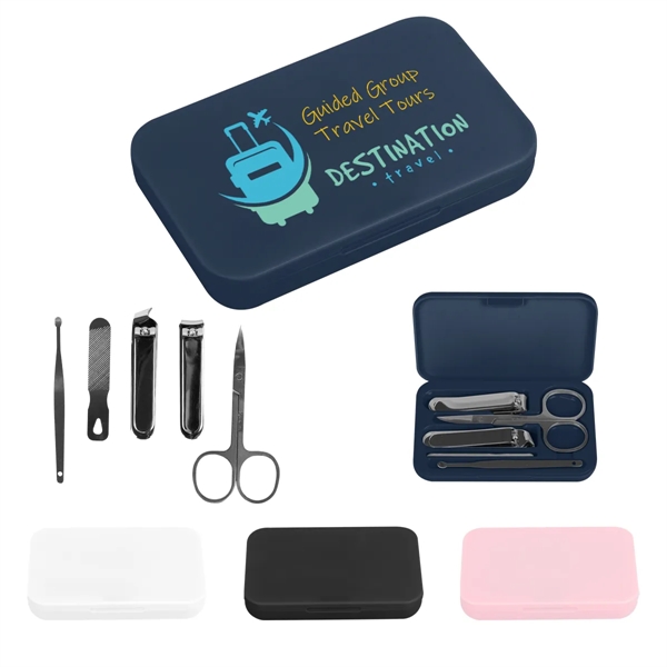 Manicure set with a pair of diagonal nail clippers, nail file,... from ASI 61125 Hit Promotional Products / Hit®