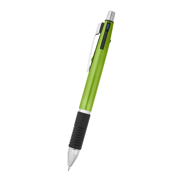 4-in-1 pen with three colors of ink, a mechanical pencil lead,... from ASI 61125 Hit Promotional Products / Hit®