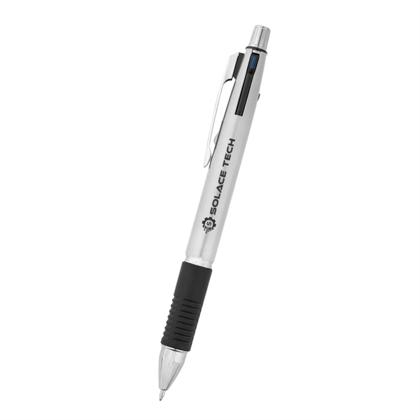 4-in-1 pen with three colors of ink, a mechanical pencil lead,... from ASI 61125 Hit Promotional Products / Hit®