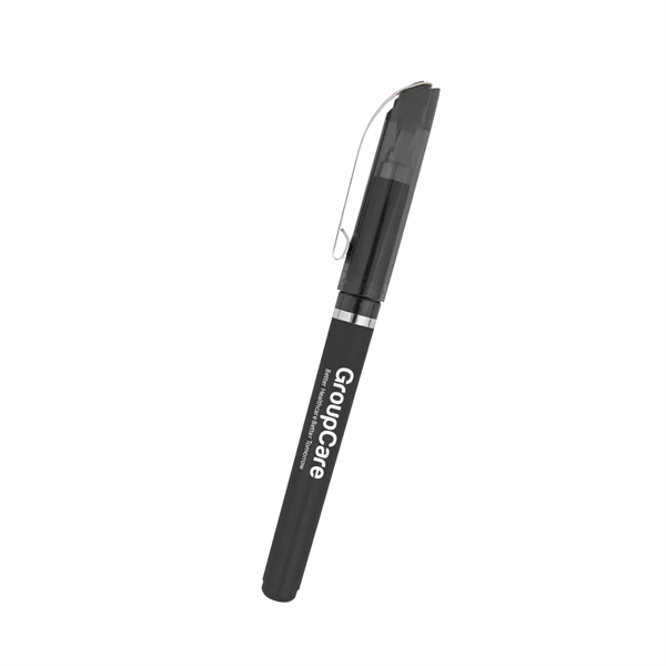 Gel pen with removable cap and pocket clip.... from ASI 61125 Hit Promotional Products / Hit®