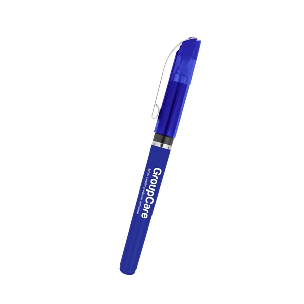 Gel pen with removable cap and pocket clip.... from ASI 61125 Hit Promotional Products / Hit®