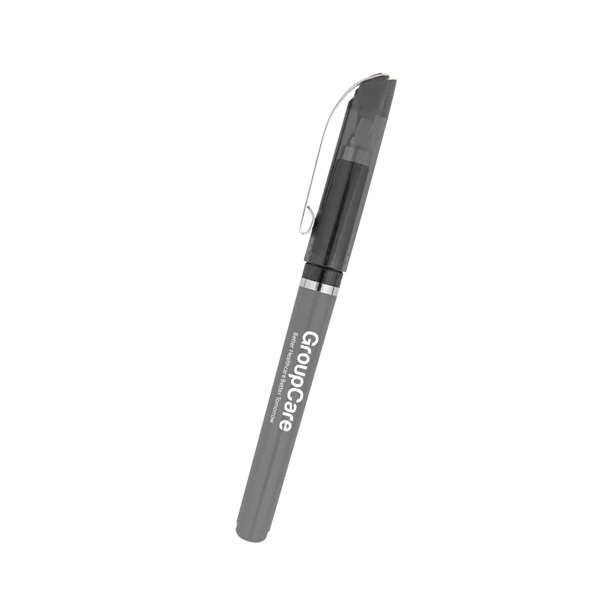 Gel pen with removable cap and pocket clip.... from ASI 61125 Hit Promotional Products / Hit®