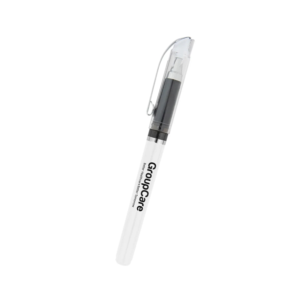 Gel pen with removable cap and pocket clip.... from ASI 61125 Hit Promotional Products / Hit®