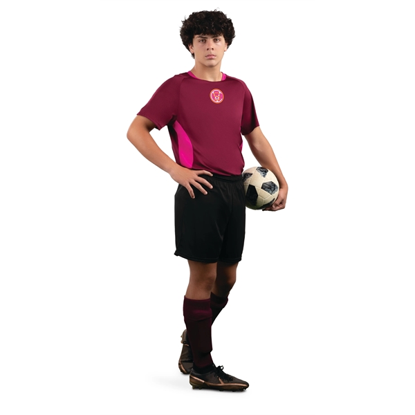 Madrid Soccer Jersey with 100% polyester wicking knit.... from ASI 37461 Augusta Sportswear