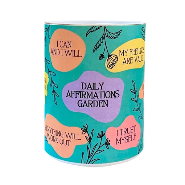 Daily Affirmations Garden in Eco-Friendly Grocan... from ASI 58295 Groline