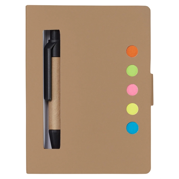 Eco Sticky Jotter with Pen Stowaway... from ASI 89971 Stuff A Mug