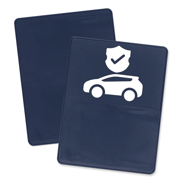 Single-panel proof of insurance holder made of vinyl and measuring 5.81"H... from ASI 54040 Fey Promo