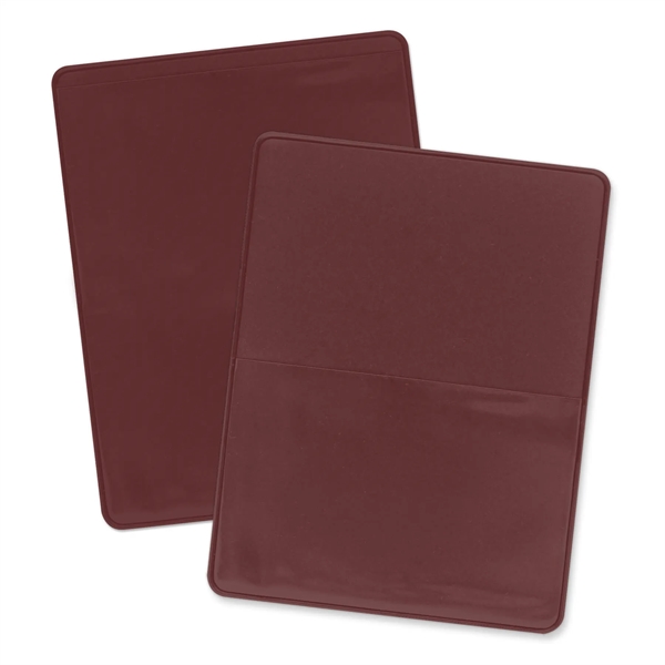 Single-panel proof of insurance holder made of vinyl and measuring 5.81"H... from ASI 54040 Fey Promo