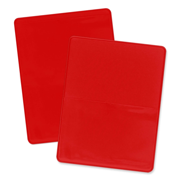 Single-panel proof of insurance holder made of vinyl and measuring 5.81"H... from ASI 54040 Fey Promo