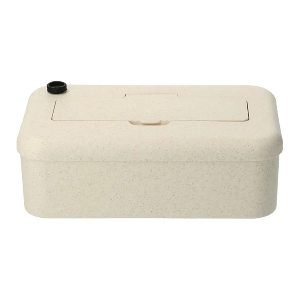 Lunch Box Bamboo Fiber with Utensils... from ASI 89971 Stuff A Mug