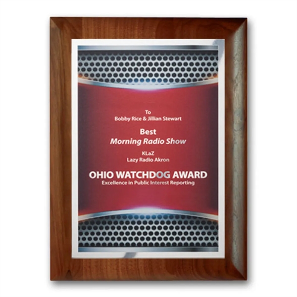 Digitally reproduce your artwork in full color on a silver plate,... from ASI 84592 St Regis Group / R S Owens & Co Inc