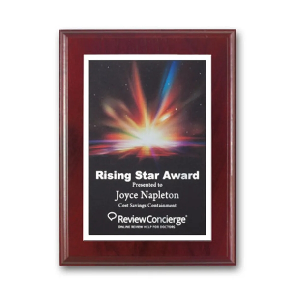 Digitally reproduce your artwork in full color on a white plate,... from ASI 84592 St Regis Group / R S Owens & Co Inc