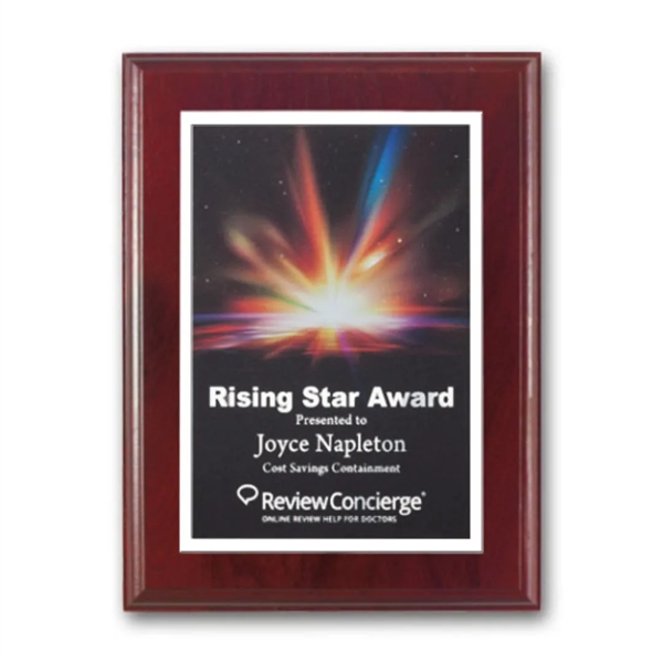 Digitally reproduce your artwork in full color on a white plate,... from ASI 84592 St Regis Group / R S Owens & Co Inc