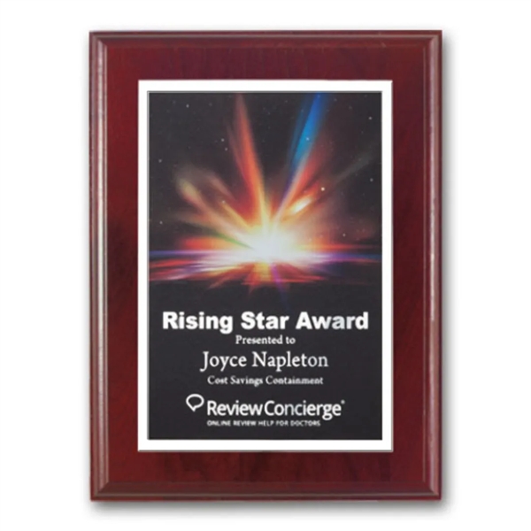 Digitally reproduce your artwork in full color on a white plate,... from ASI 84592 St Regis Group / R S Owens & Co Inc