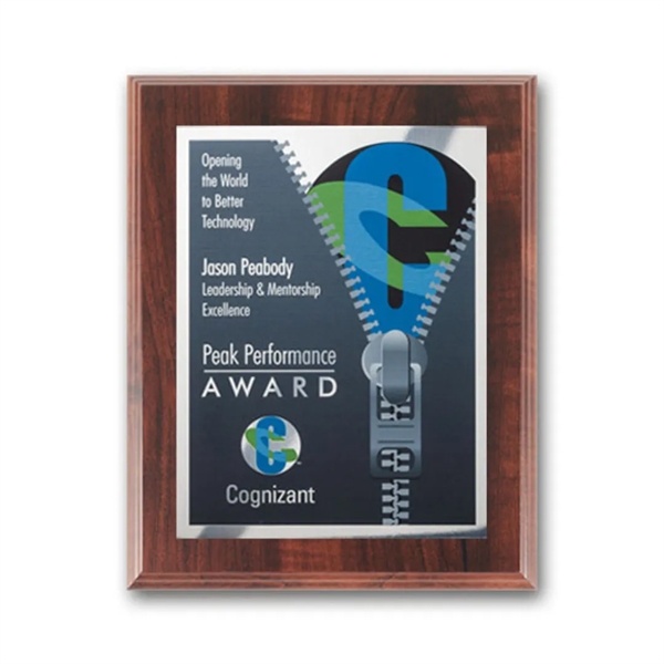 Digitally reproduce your artwork in full color on a silver plate,... from ASI 84592 St Regis Group / R S Owens & Co Inc