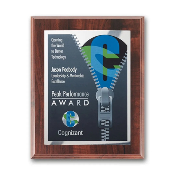 Digitally reproduce your artwork in full color on a silver plate,... from ASI 84592 St Regis Group / R S Owens & Co Inc