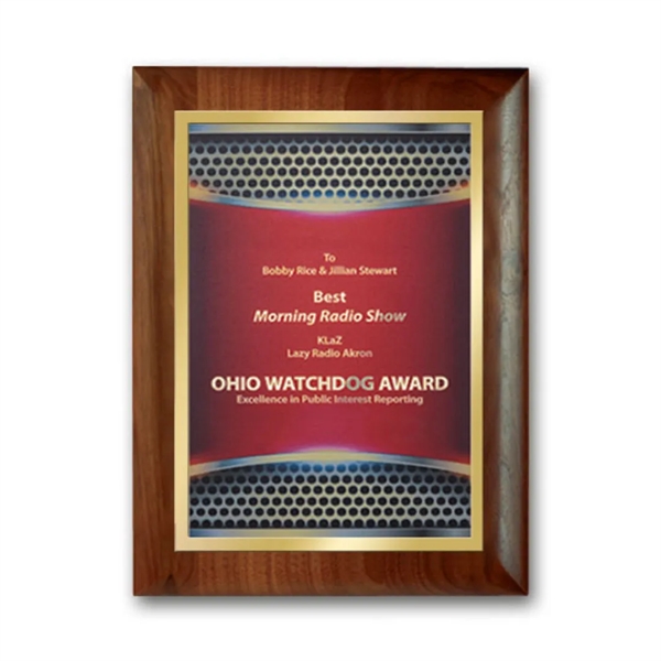 Digitally reproduce your artwork in full color on a brass or... from ASI 84592 St Regis Group / R S Owens & Co Inc