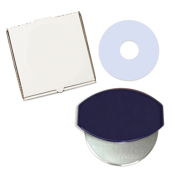 Pizza accessory set with gourmet pizza cutter, pizza box and coupon... from ASI 54040 Fey Promo / Mi Line by Fey