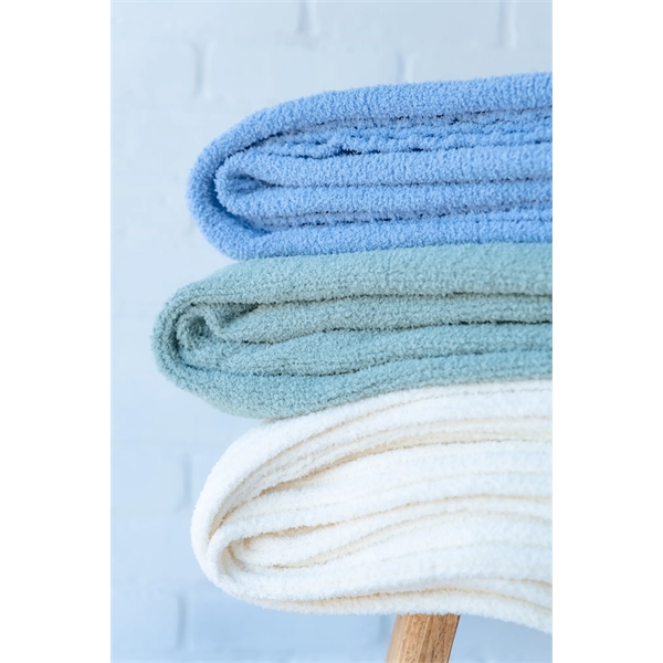 Plush, polyester throw blanket measuring 60" x 70"... from ASI 73520 Neet Feet / Kanata Blanket