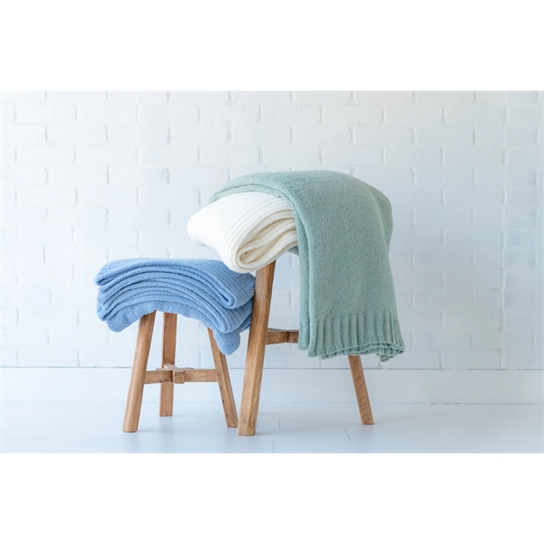 Plush, polyester throw blanket measuring 60" x 70"... from ASI 73520 Neet Feet / Kanata Blanket