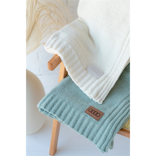 Plush, polyester throw blanket measuring 60" x 70"... from ASI 73520 Neet Feet / Kanata Blanket