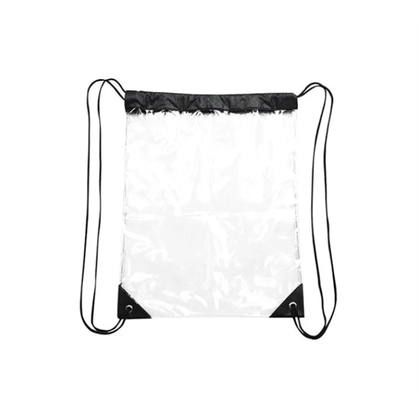 Foldable Plastic Drawstring Bag plus 1 color silkscreen imprint on 1... from ASI 37218 Athena Promo (tm)