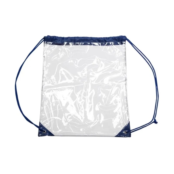 Foldable Plastic Drawstring Bag plus 1 color silkscreen imprint on 1... from ASI 37218 Athena Promo (tm)