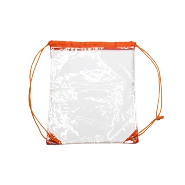 Foldable Plastic Drawstring Bag plus 1 color silkscreen imprint on 1... from ASI 37218 Athena Promo (tm)