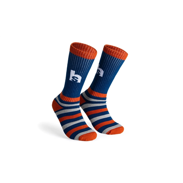 Saver Jacquard athletic sock made of nylon and cotton and woven... from ASI 45657 Pop! Promos
