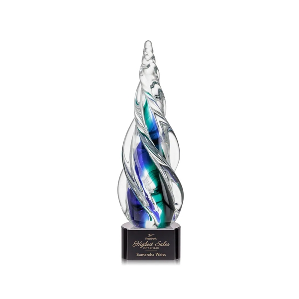 The Alderon Award is a unique piece featuring large clear swirls... from ASI 84592 St Regis Group / St Regis