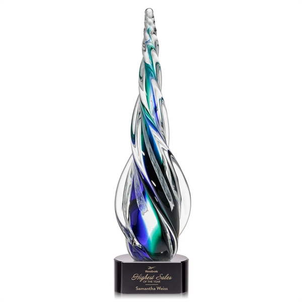 The Alderon Award is a unique piece featuring large clear swirls... from ASI 84592 St Regis Group / St Regis