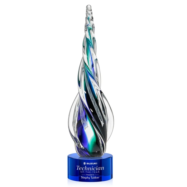 The Alderon Award is a unique piece featuring large clear swirls... from ASI 84592 St Regis Group / St Regis