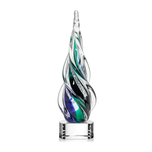 The Alderon Award is a unique piece featuring large clear swirls... from ASI 84592 St Regis Group / St Regis
