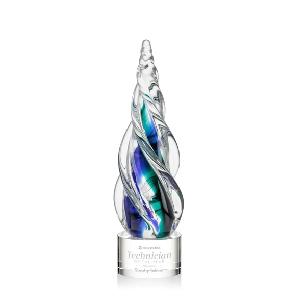 The Alderon Award is a unique piece featuring large clear swirls... from ASI 84592 St Regis Group / St Regis