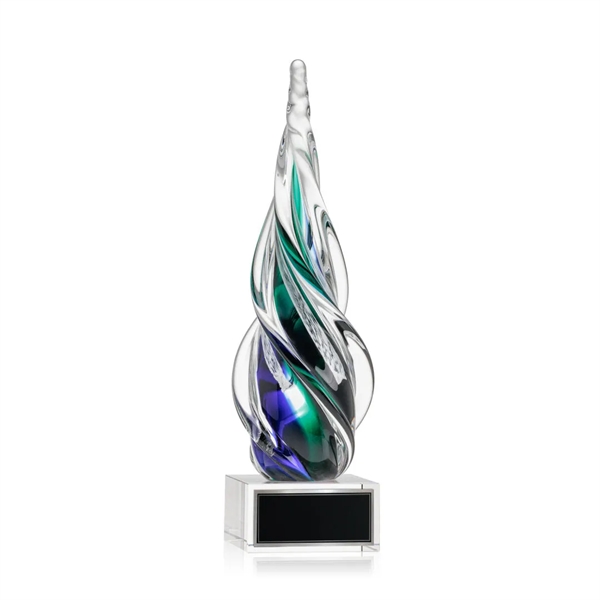The Alderon Award is a unique piece featuring large clear swirls... from ASI 84592 St Regis Group / St Regis