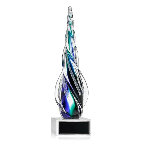 The Alderon Award is a unique piece featuring large clear swirls... from ASI 84592 St Regis Group / St Regis