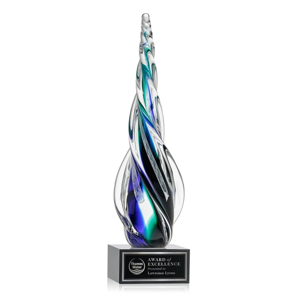 The Alderon Award is a unique piece featuring large clear swirls... from ASI 84592 St Regis Group / St Regis