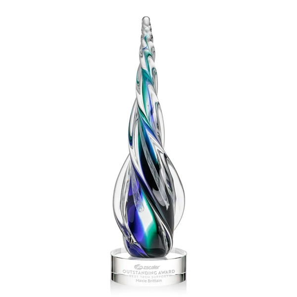 The Alderon Award is a unique piece featuring large clear swirls... from ASI 84592 St Regis Group / St Regis