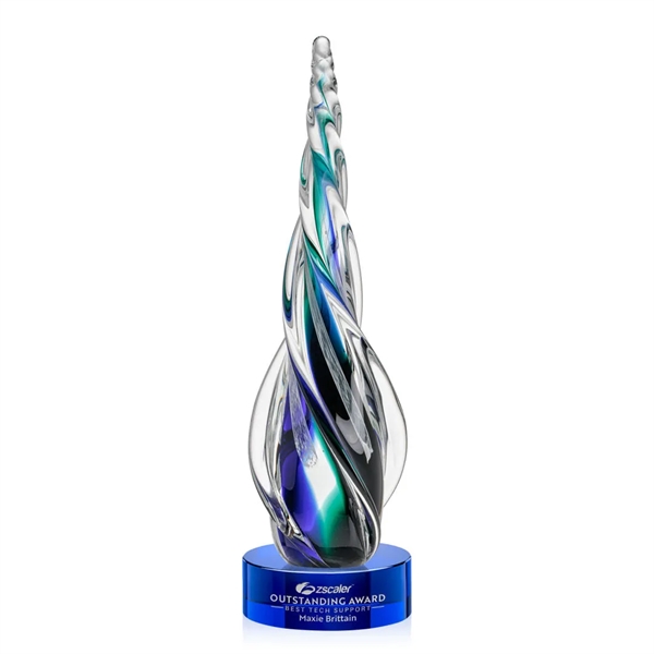 The Alderon Award is a unique piece featuring large clear swirls... from ASI 84592 St Regis Group / St Regis