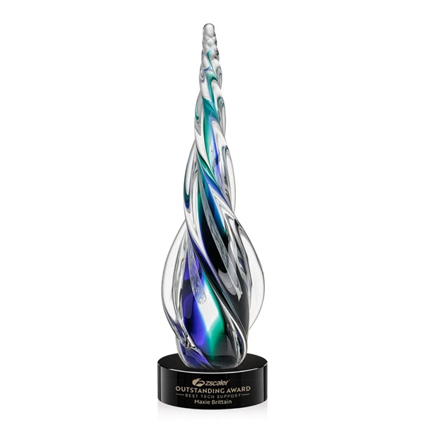 The Alderon Award is a unique piece featuring large clear swirls... from ASI 84592 St Regis Group / St Regis