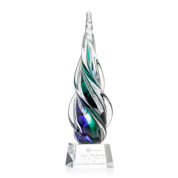 The Alderon Award is a unique piece featuring large clear swirls... from ASI 84592 St Regis Group / St Regis