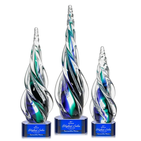 The Alderon Award is a unique piece featuring large clear swirls... from ASI 84592 St Regis Group / St Regis