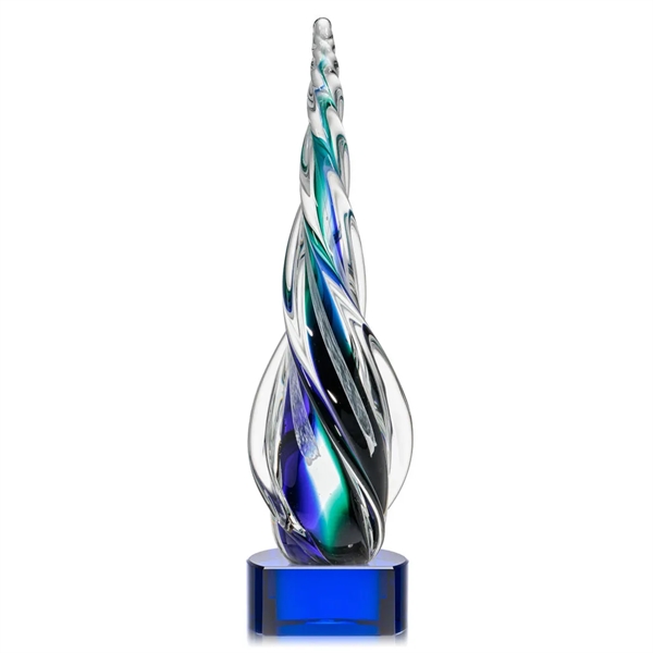 The Alderon Award is a unique piece featuring large clear swirls... from ASI 84592 St Regis Group / St Regis