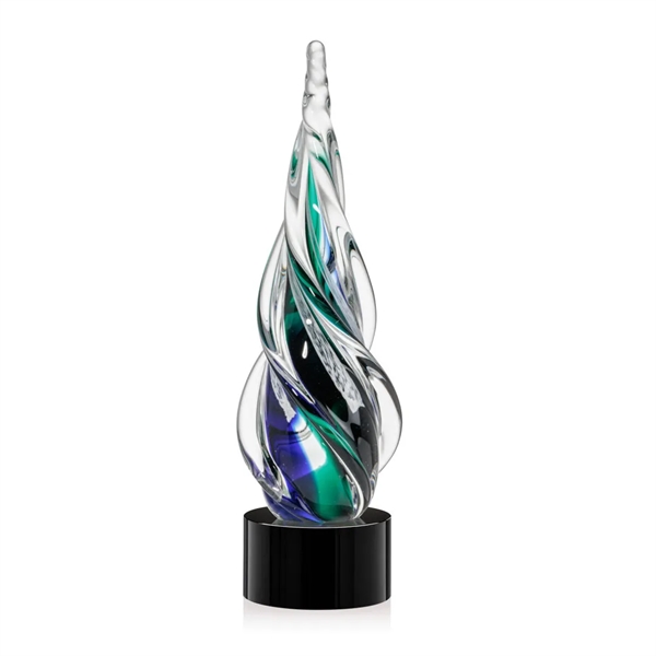 The Alderon Award is a unique piece featuring large clear swirls... from ASI 84592 St Regis Group / St Regis