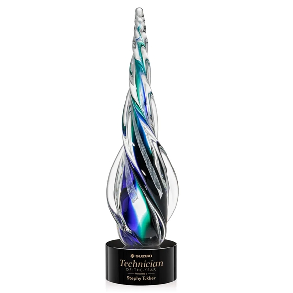 The Alderon Award is a unique piece featuring large clear swirls... from ASI 84592 St Regis Group / St Regis
